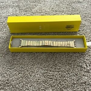 Leanor Narrow Watch Band in Gold Tone Stainless Steel